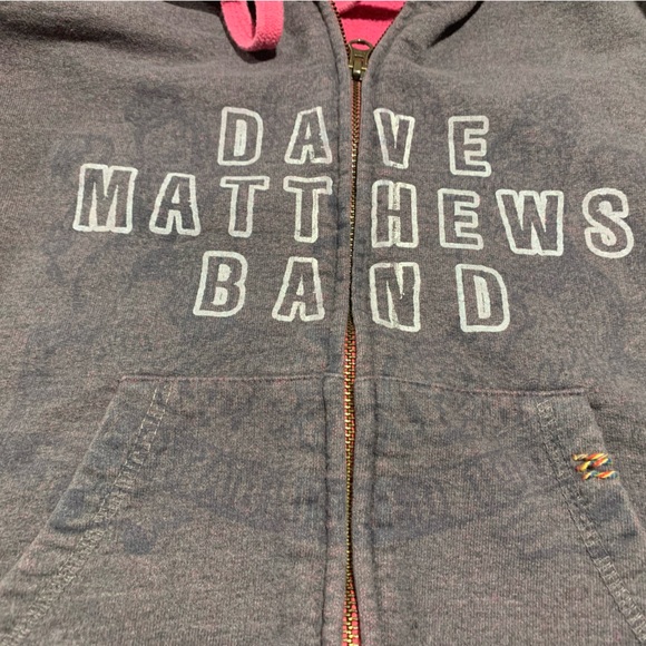 Dave Matthews Band zippered hoodie. - Picture 4 of 4
